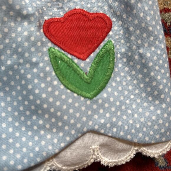 Her Majesty Dress Girls Size 2T Colorful Sleeveless VTG USA Made 80s Boho NWT - Picture 3 of 7